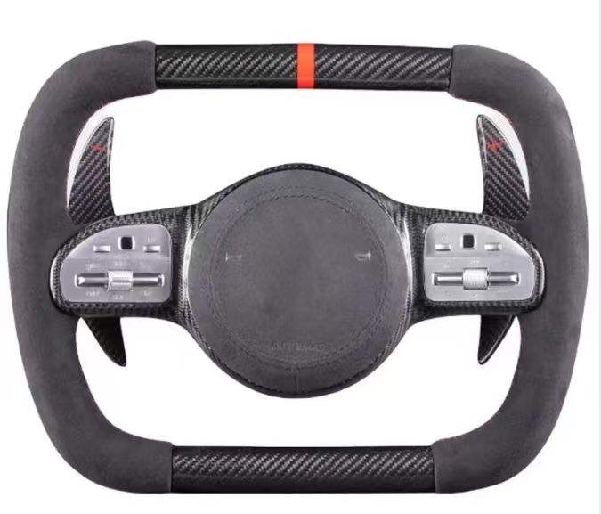 For Mercedes-Benz 2012 C63 Carbon fiber steering wheel