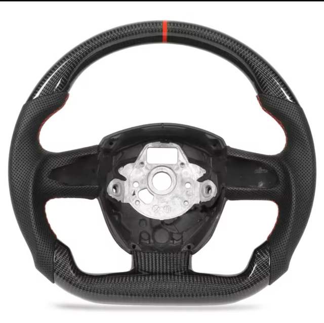 For  Audi s5 B8 2007 carbon fiber steering wheel
