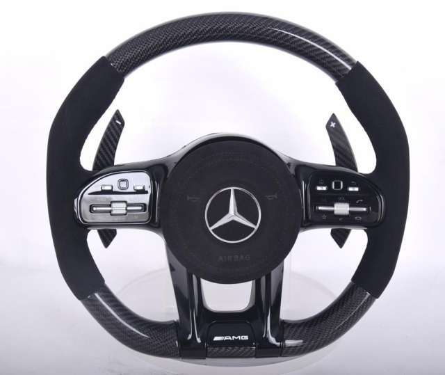 For Mercedes-Benz Mercedes E200,2021 Carbon fibre steering wheel