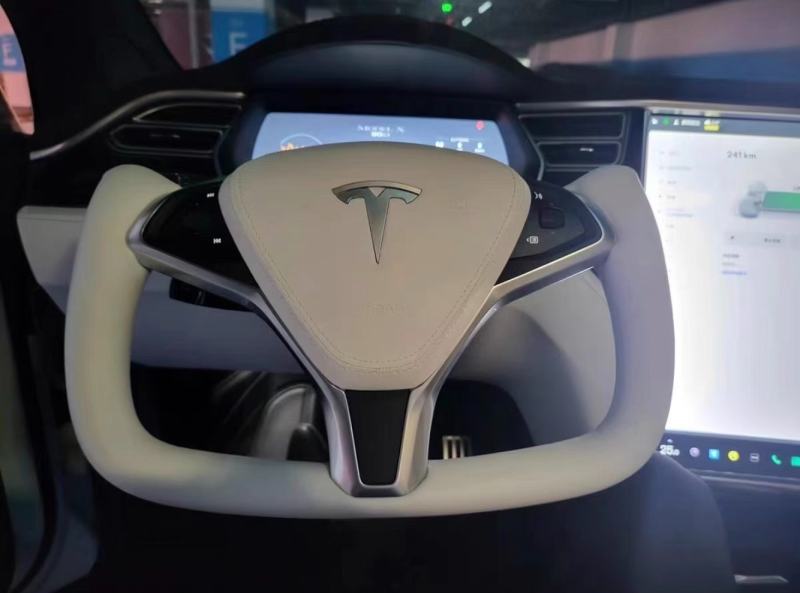 For Tesla model 3 y s x carbon fiber steering wheel