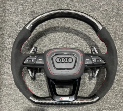 For audi S5 upgrade New model carbon fiber steering wheel