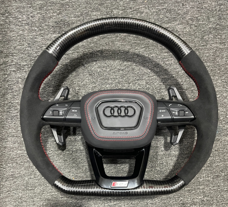 For audi S5 upgrade New model carbon fiber steering wheel