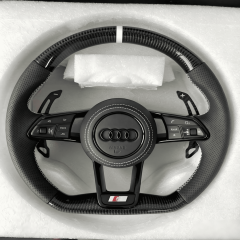 For audi RS3 upgrade New model carbon fiber steering wheel