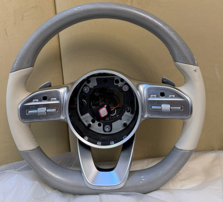Car racing simulator wheel with wires