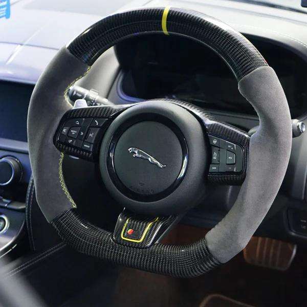 LDHMI Carbon Fiber Steering Wheel  for Jaguar f type r