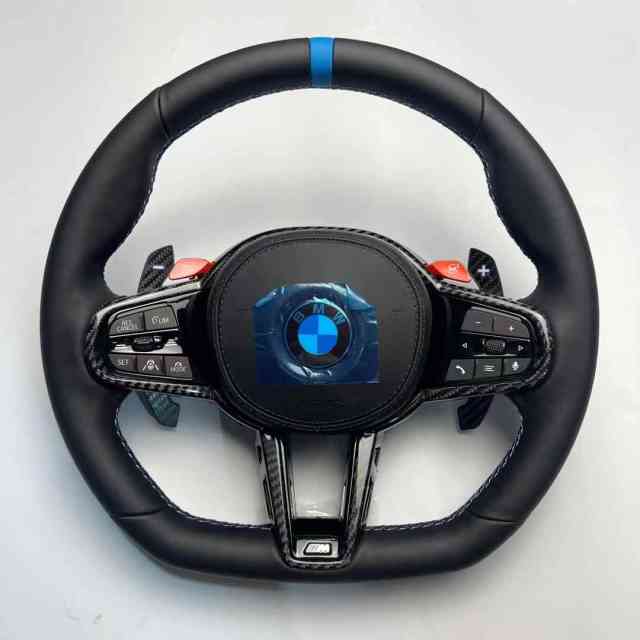 LDHMI Carbon Fiber Steering Wheel  for BMW  Series X 1 2 3 4 5 6 7 8 G F35 01 02 03 06 07 10 11 12 13 I5 I6 20 21 22 23 24 25 28 30 31 33 368 48 S GT E46 39 60 83 90 91 92 93 70 71 72 M3 5 6 8