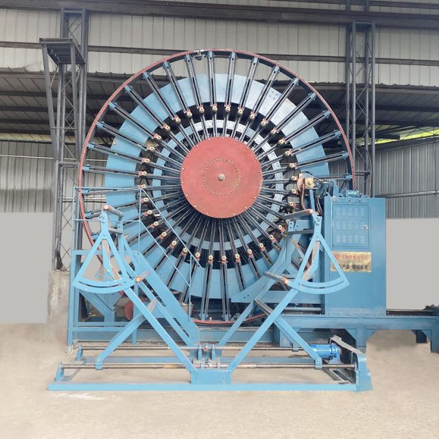 Concrete pile cage welding machine