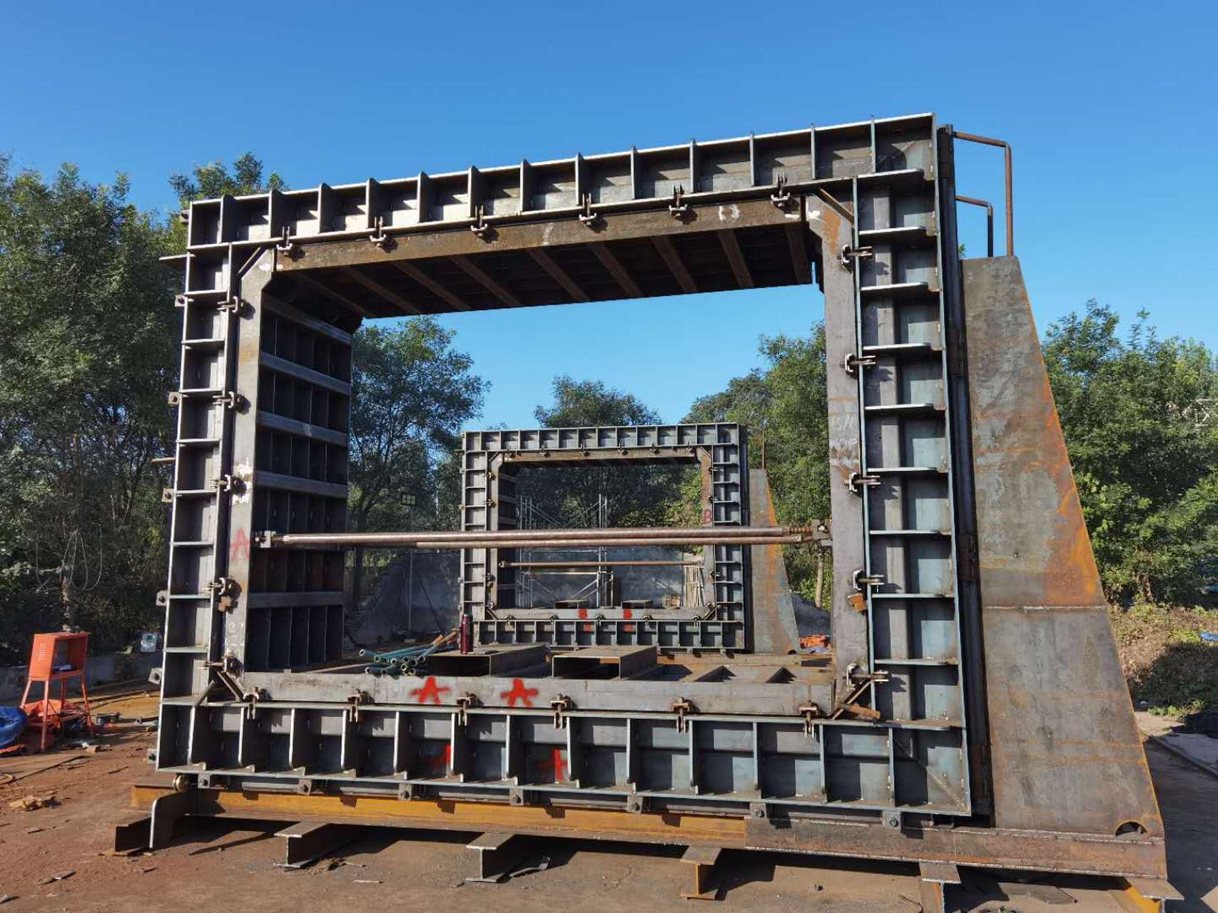 Square Culvert Mold And Utility Tunnel Equipemnt