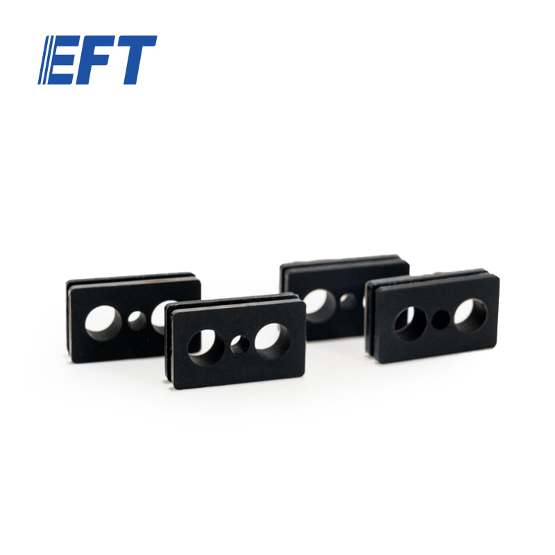 10.05.02.0079 Sealing Parts 24*14*6/Three Holes/50°/4pcs For EFT E Series Agricultural Drone Frame Ns Payloads UAV Accessories