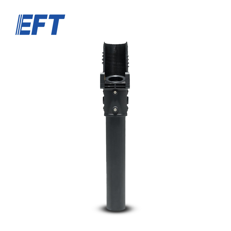 10.05.02.0016 EFT Drone Parts Aluminum Main Arm With Folding Fitting 40/40*37*265mm For E410P/E610P/E416P Agriculture UAV Frame