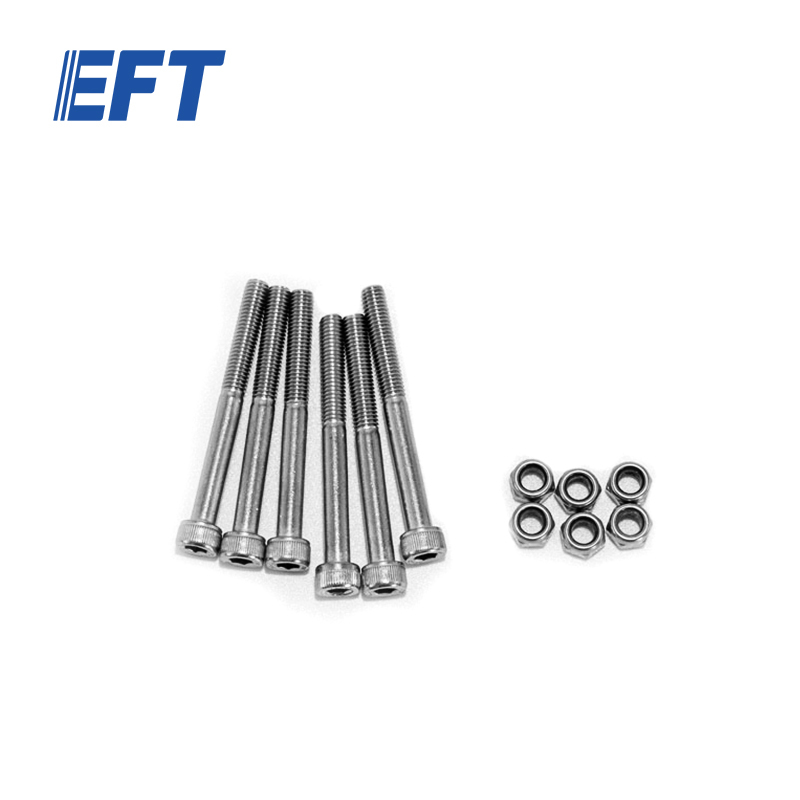10.05.02.0026 EFT Drone Parts Arm Screw Packet M6*60/6pcs For E416P/E616P/E410P 40mm Agriculture Sprayer Drone Frame