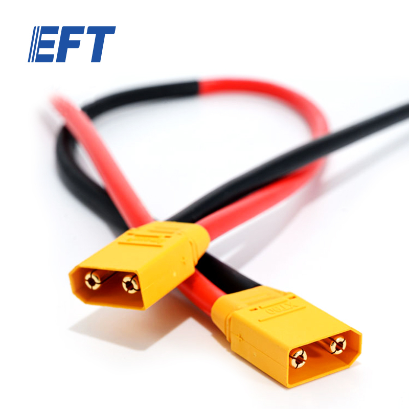 10.05.98.0032 High Quality UAV Parts Power Cable Components 440mm/XT90/Male/1pc For EFT EP Series Agriculture Drone Repair Parts