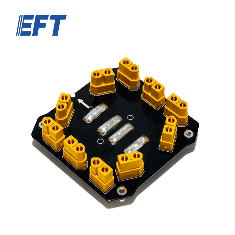 10.05.98.0008 EFT Drone Parts Power Distribution Board Six Axes/E6P/1pcs For EFT E610P/E616P Drone Frame Flexible Option Offer
