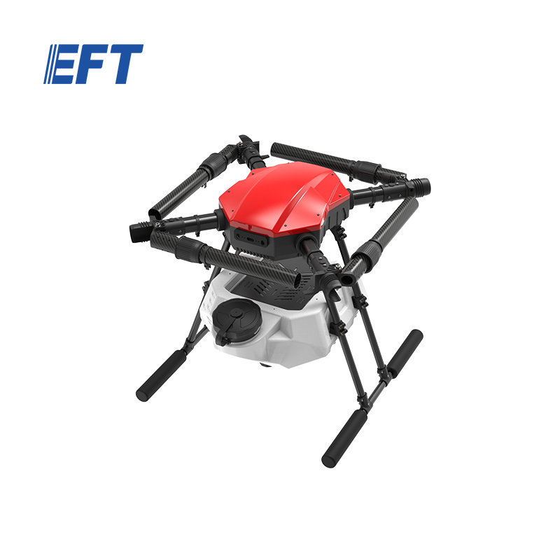 New stock fast shipment EFT agriculture drone for sale E416 16L payload dron agricola agriculture spraying quadcopter frame help the farm plant grow