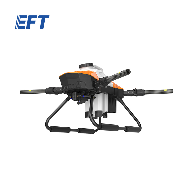 DIY four-axis EFT G06 6L agricultural drones frame profissional foldable sprayer agriculture mini drone parts for land spraying