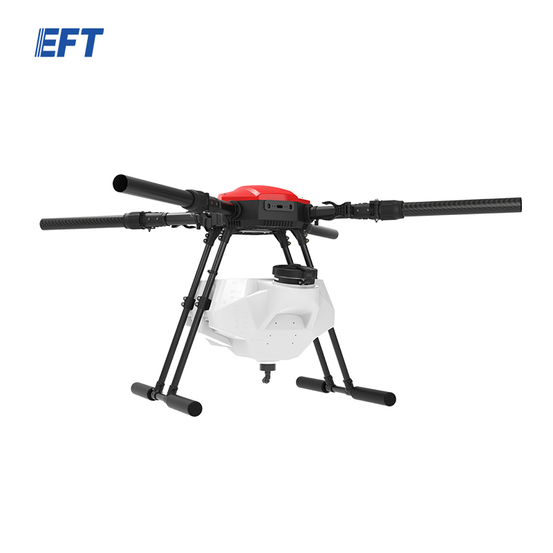 EFT best selling agricultural machines E420P foldable agriculture drone frame multicopter optional auto spraying system
