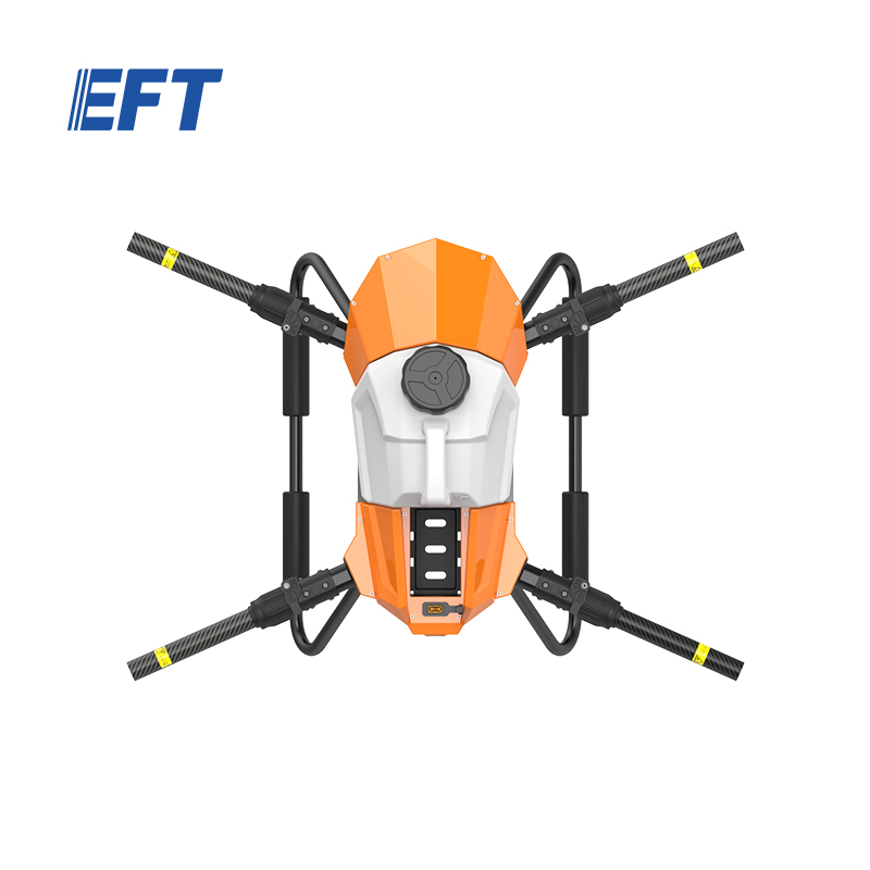 DIY four-axis EFT G06 6L agricultural drones frame profissional foldable sprayer agriculture mini drone parts for land spraying