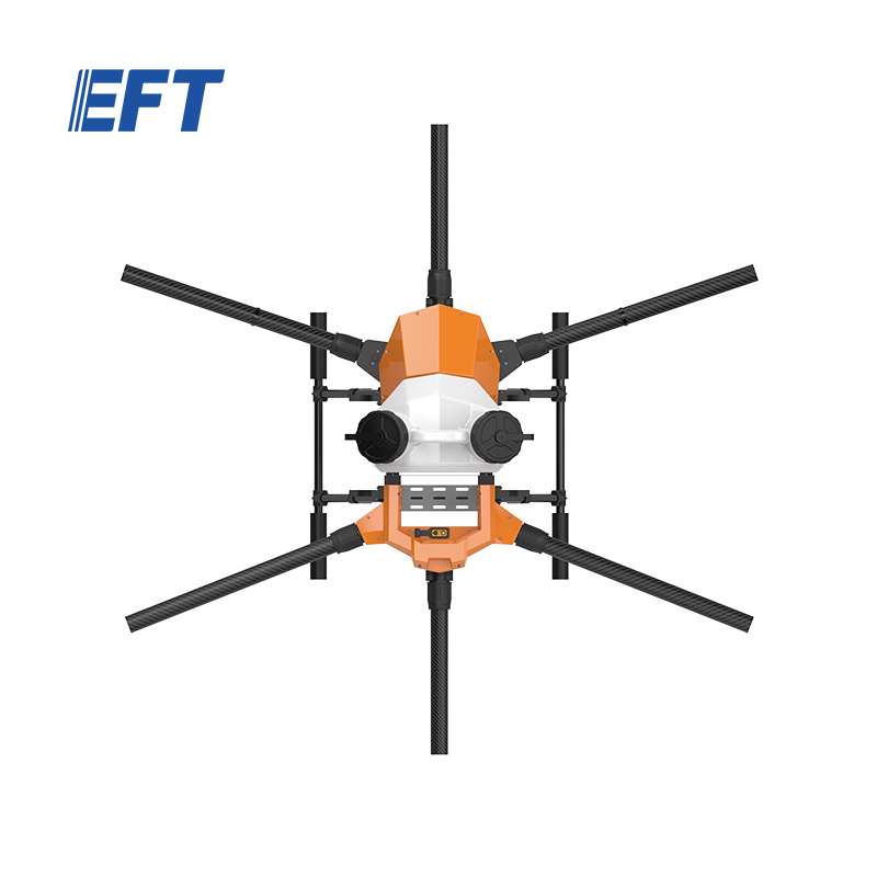 Factory direct outlet EFT agricultural spraying drone frame G616 16L hexacopter farming equipment smart pest control