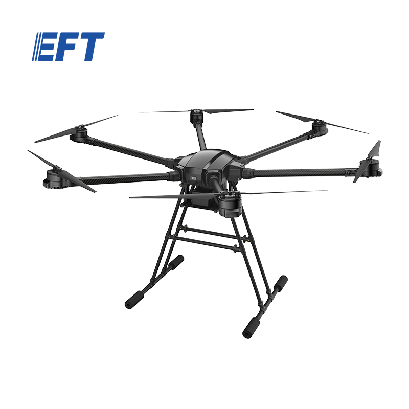 Newest design EFT X6120 ultralight aircraft fpv drone frame training UAV used for mapping survey delivery drones