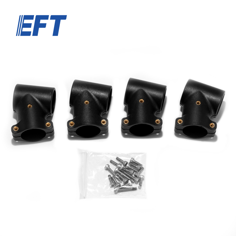 10.05.07.0004 EFT Drone Parts Three Port Adapter For Drone Legs Sloping/φ25-25/4pcs For GX Series Agricultural UAV Accessories