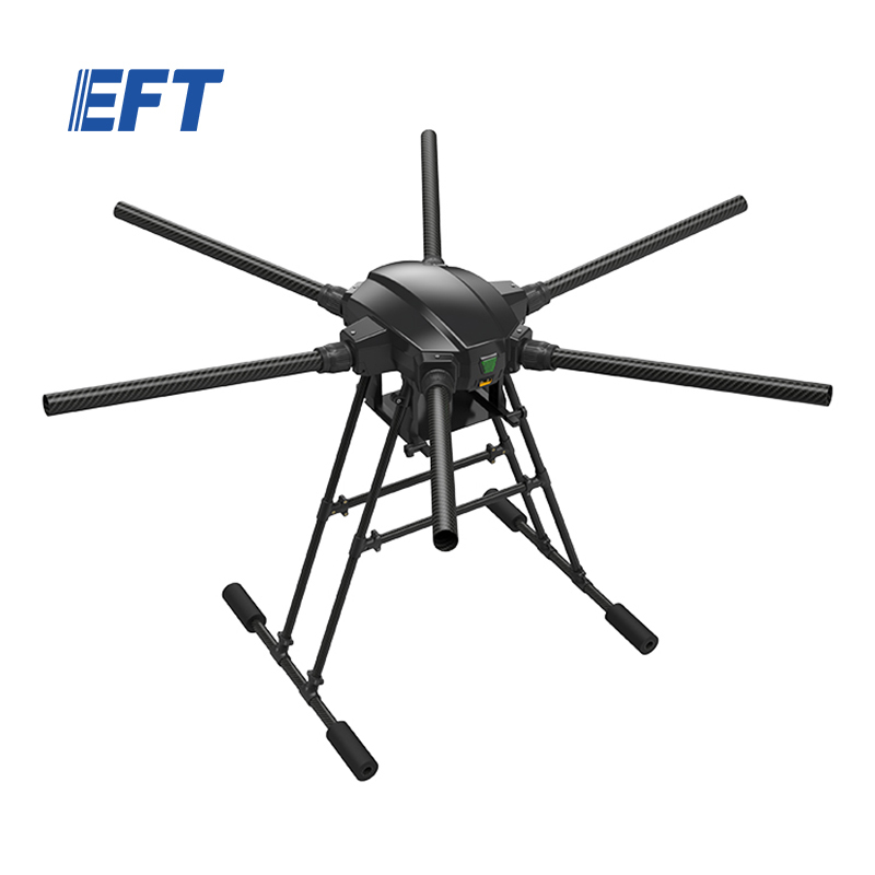 Newest design EFT X6120 ultralight aircraft fpv drone frame training UAV used for mapping survey delivery drones