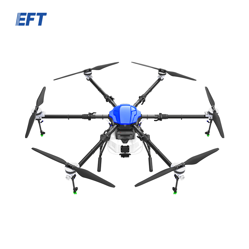 Wholesale Farm manufacturer EFT E620P drones agricultural frame set pnp spray drone parts with 20L tank and motor set