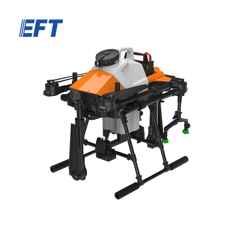 High quality EFT G610 agriculture drone frame PNP set with water pump and X6 motors for high-precision spraying and spreading