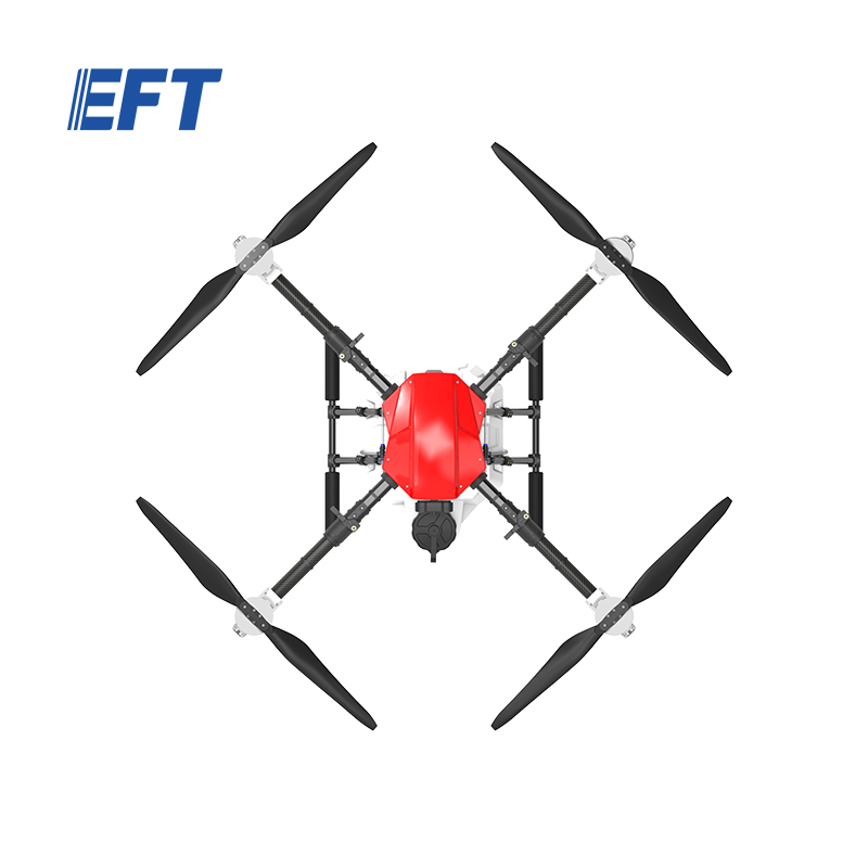 2023 New design Drone frame package E416P agriculture spray drone with X9 CW Hobbywing Motor set and Brushless 5L water pump