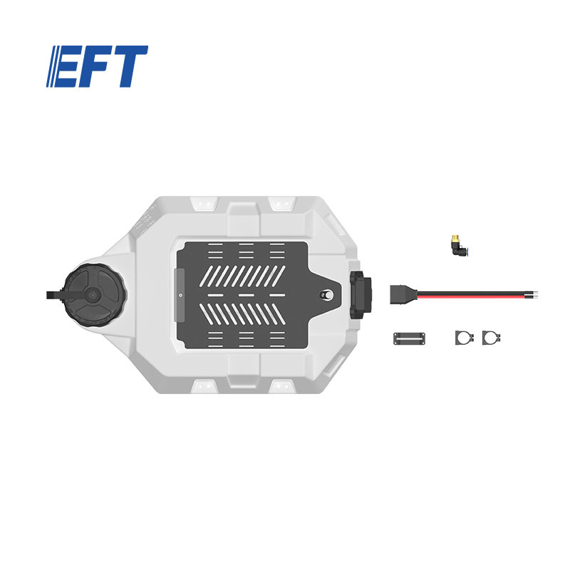 EFT best selling agricultural machines E420P foldable agriculture drone frame multicopter optional auto spraying system