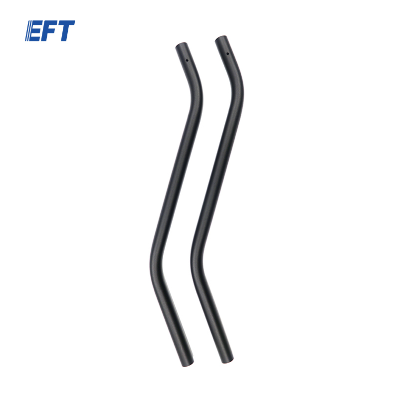 10.05.05.0049 EFT Drone Leg Aluminum Tube Only φ20*445/Hole Spacing 29mm/Bend/2pcs For G10/G16 Agriculture UAV Frame Spare Parts