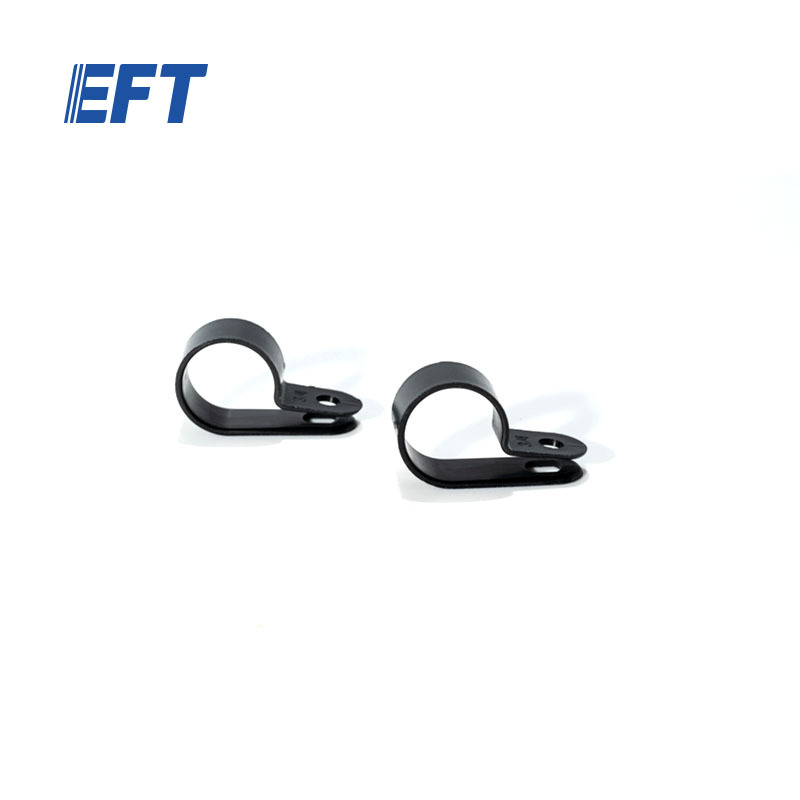 10.05.07.0032 Brand Cable Pipe Clamp uc-3/Black/2pcs for EFT All Drone Frame Spare Parts From Professional Chinese Manufacurer