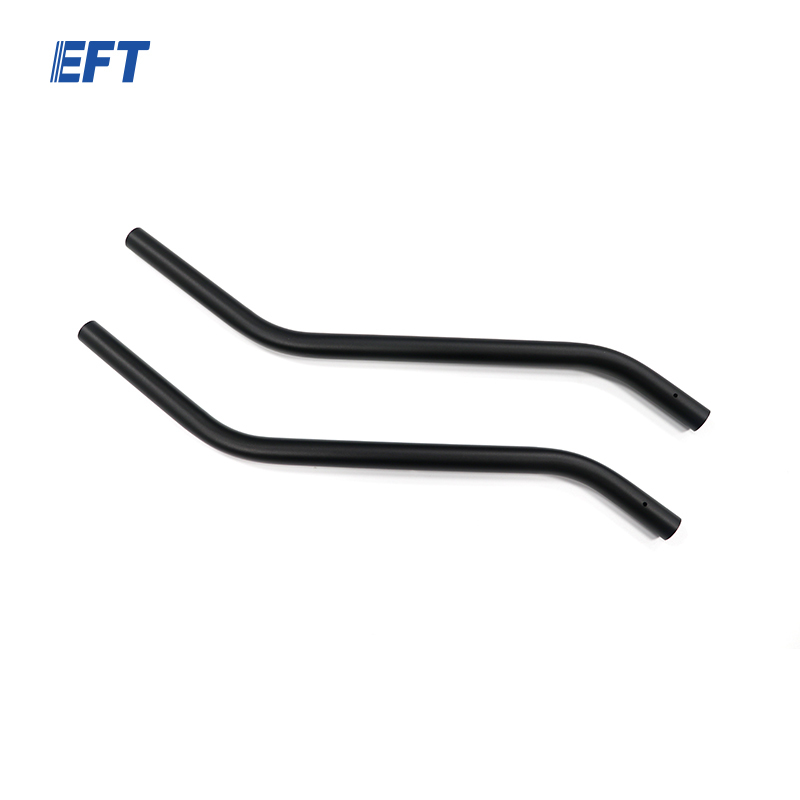 10.05.05.0049 EFT Drone Leg Aluminum Tube Only φ20*445/Hole Spacing 29mm/Bend/2pcs For G10/G16 Agriculture UAV Frame Spare Parts