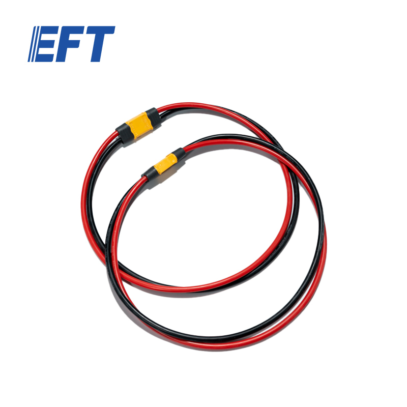 10.05.98.0022 EFT Drone Frame Parts XT60 Extension Cable 500mm/G10/2pcs For G10 Agriculture UAV Repair Parts Accessories