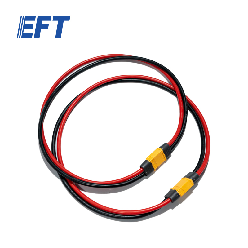 10.05.98.0022 EFT Drone Frame Parts XT60 Extension Cable 500mm/G10/2pcs For G10 Agriculture UAV Repair Parts Accessories