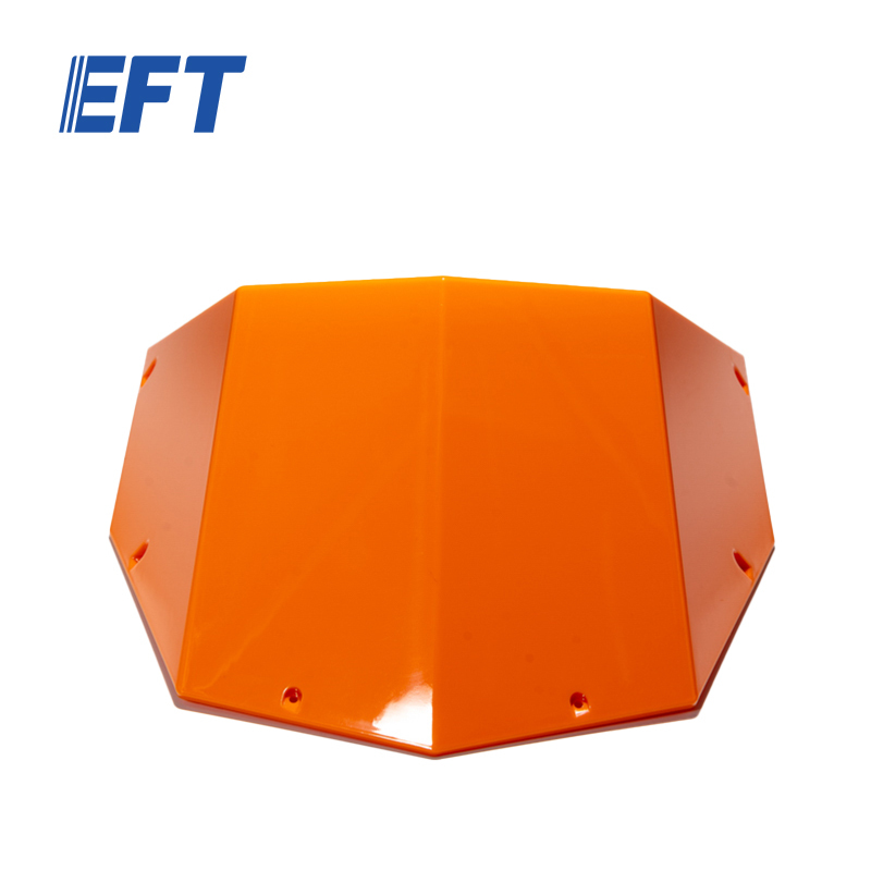 10.05.05.0026 EFT Drone Parts UAV Fuselage Hood Front/Orange/G10/1pcs for EFT Agricultural Sprayer Drone Spare Parts