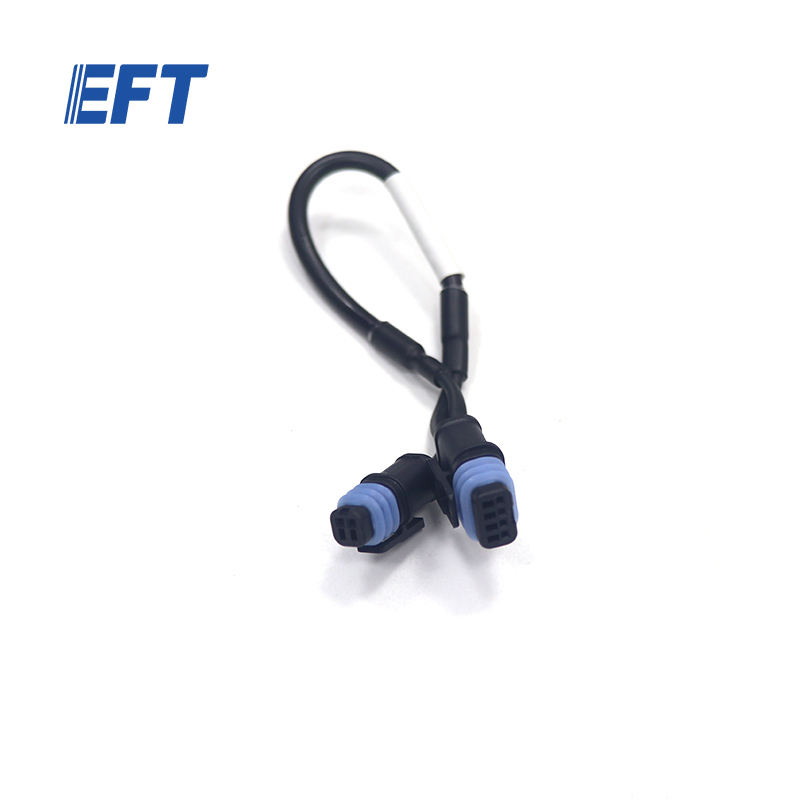 10.05.10.0048 EFT Drone Parts Signal Wiring Harness 140mm/2PIN to 4PIN/Battety/1pcs for EFT Z Series Agricultural Sprayer Drone