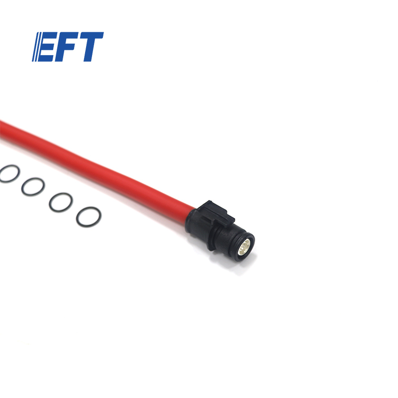 10.05.10.0050 EFT Drone Parts Power Wiring Harness 4awg/200mm/Red/1pcs for EFT Z30/Z50 Agricultural Drone with High Quality