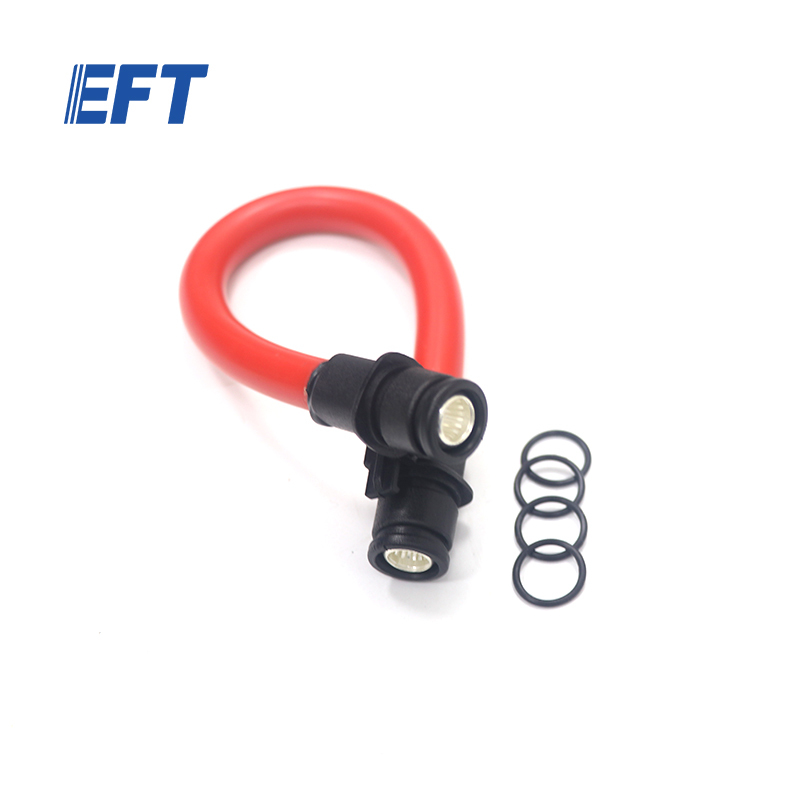 10.05.10.0050 EFT Drone Parts Power Wiring Harness 4awg/200mm/Red/1pcs for EFT Z30/Z50 Agricultural Drone with High Quality