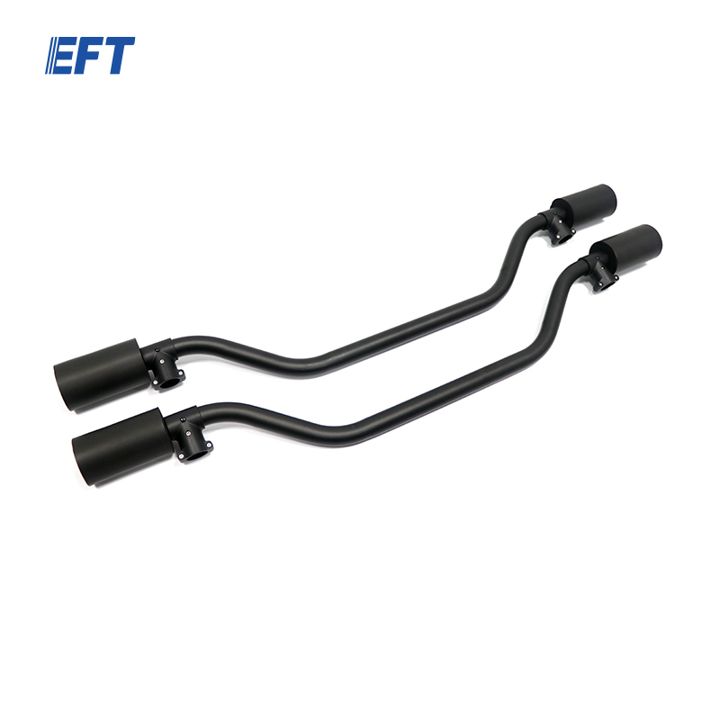 10.05.07.0049 EFT Drone Repair Parts Lateral Leg Support With Fiftings φ25*880/Bending/2pcs For GX Series Agricultural Drone