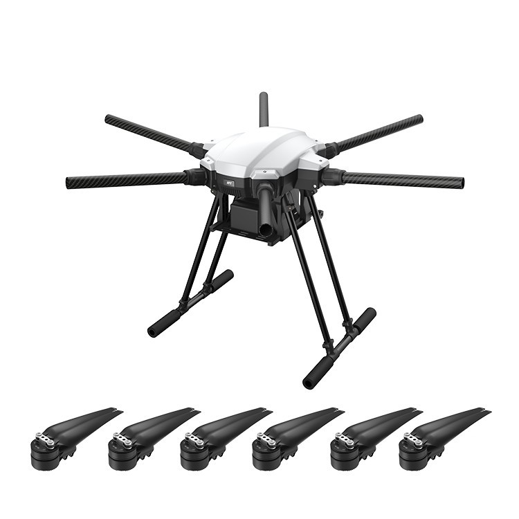 Quality Assured Glider Ultralight Aircraft EFT X6100 delivery drone Frame + E5 Motor Drone Kit Battle Drone Eco-friendly Outdoor