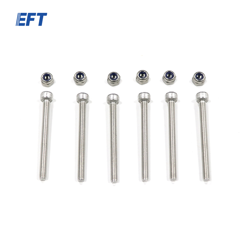 10.05.08.0039 EFT Drone Arm Screw Packet M4*45/6pcs For X6100/X6120 Industry Drone High Quality Delivery Drone Accessories