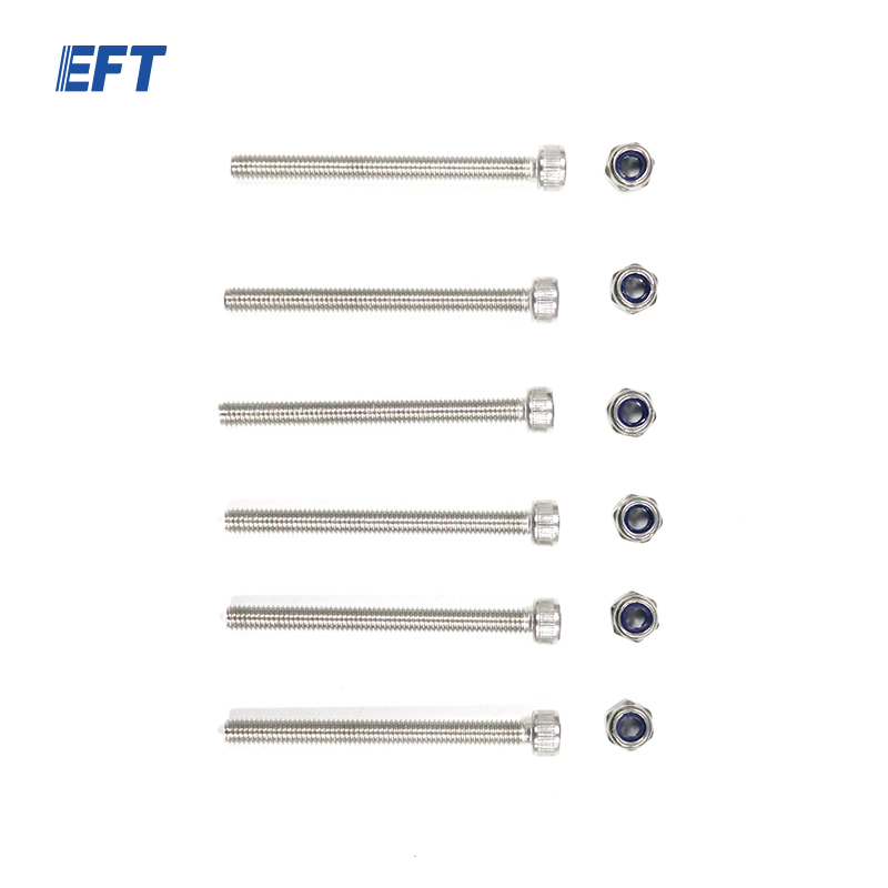 10.05.08.0039 EFT Drone Arm Screw Packet M4*45/6pcs For X6100/X6120 Industry Drone High Quality Delivery Drone Accessories