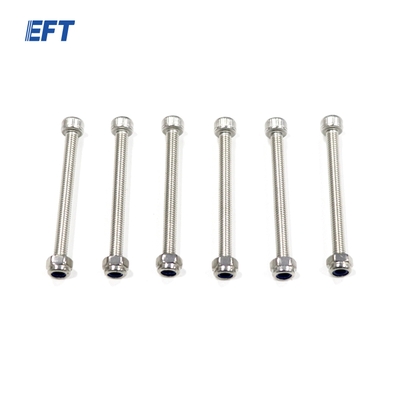 10.05.08.0039 EFT Drone Arm Screw Packet M4*45/6pcs For X6100/X6120 Industry Drone High Quality Delivery Drone Accessories