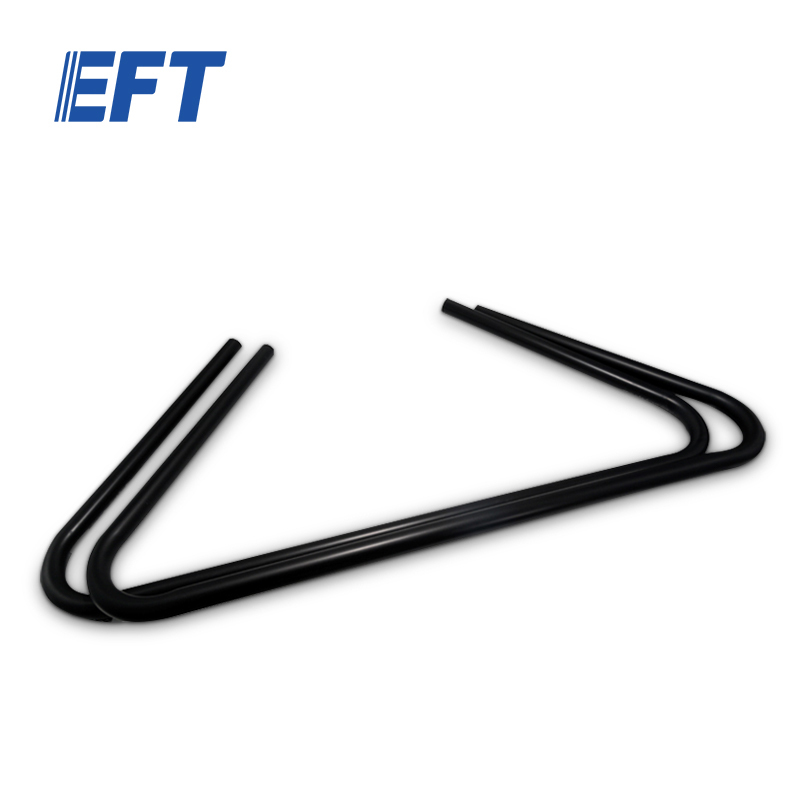 12.04.06.0001 EFT Spare Parts Bending Drone Leg Aluminum Alloy/φ25*φ23 For G20/G20Q Agricultural Drone Repair Accessories