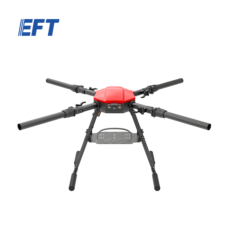 EFT Professional Factory Agricultural Delivery Drones Parts E420P Small Cargo Drone Frame without Camera GPS Long Fly Time