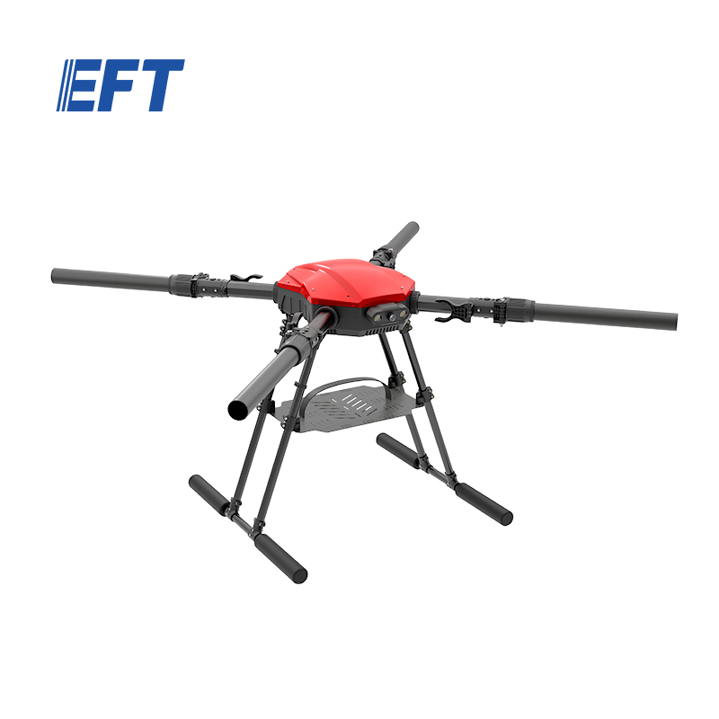 EFT Professional Factory Agricultural Delivery Drones Parts E420P Small Cargo Drone Frame without Camera GPS Long Fly Time