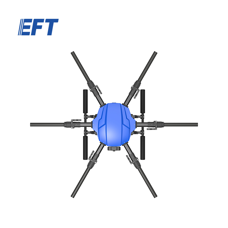 EFT Multifunction E610P Industry Applications Drone Frame for Fire Patrol Loaded Express Transportation Emergency Rescue