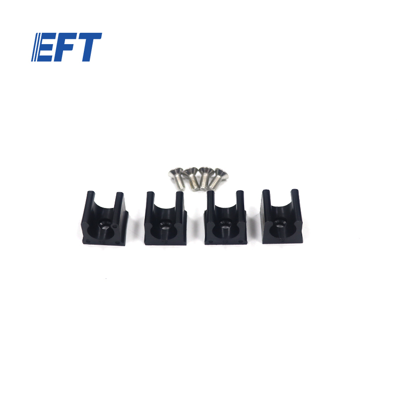 10.05.10.0080 EFT Water Pipe Clamp φ12/Black/4pcs for Z30/Z50 Agricultural Sprayer Drone Parts with High Quality