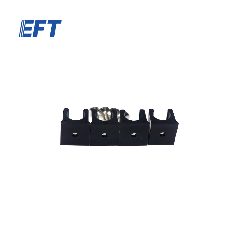 10.05.10.0080 EFT Water Pipe Clamp φ12/Black/4pcs for Z30/Z50 Agricultural Sprayer Drone Parts with High Quality
