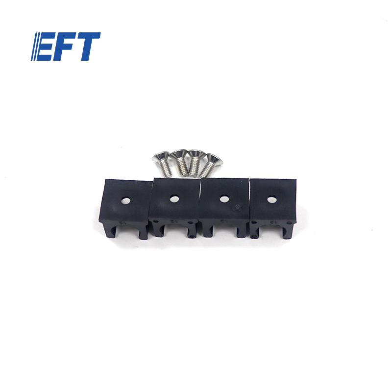10.05.10.0080 EFT Water Pipe Clamp φ12/Black/4pcs for Z30/Z50 Agricultural Sprayer Drone Parts with High Quality